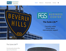Tablet Screenshot of fgsbusinesscenter.com